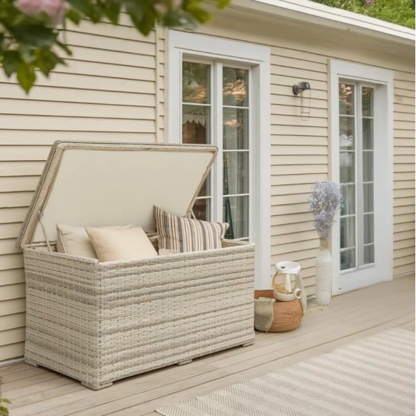 Alma dynbox Beige konstrotting