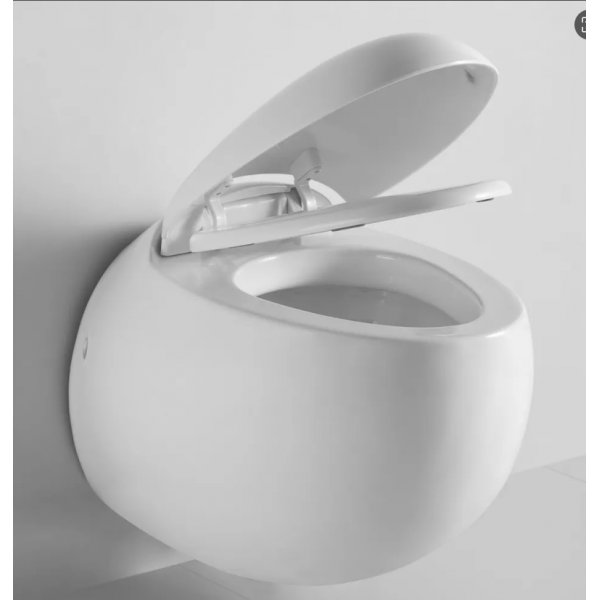 V�ggh�ngd toalettstol