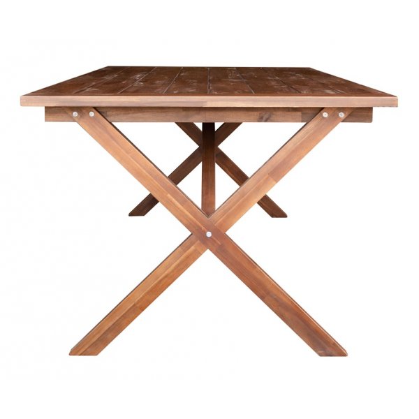 Oxford - Brunbetsat träbord 220cm Oxford - Brunbetsat träbord 220cm