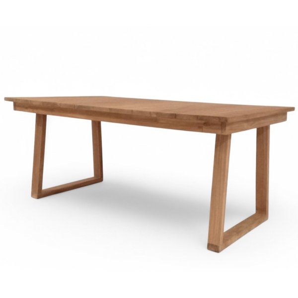 Salt� matbord i teak - 180x100 cm