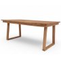 Salt� matbord i teak - 180x100 cm