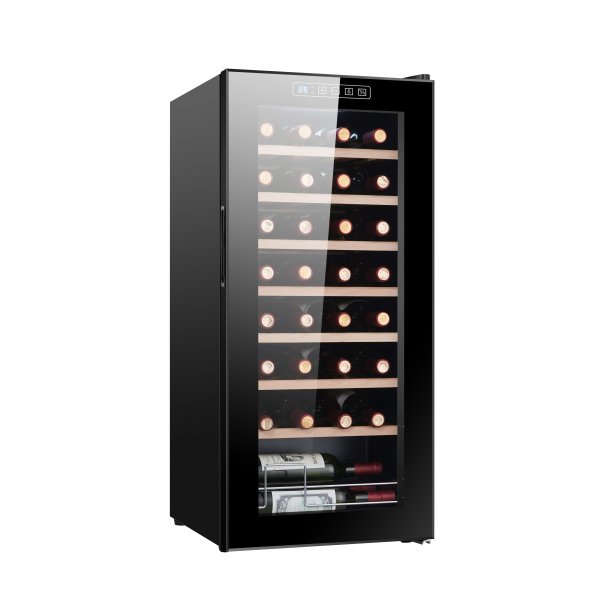 Vinkyl - Elegans | Rymlig | 32 flaskor | Kompressorkyld