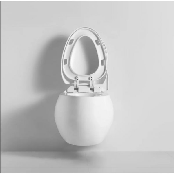 V�ggh�ngd toalettstol