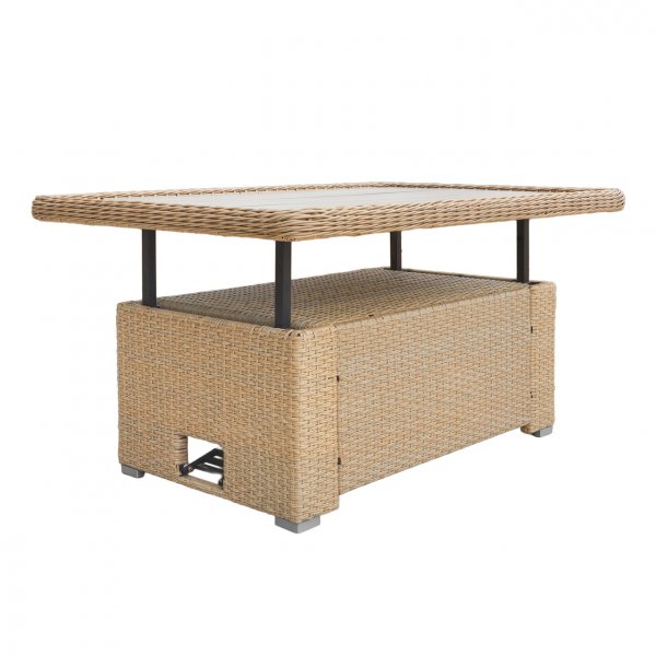 Bj�rred soffgrupp med lift-up bord