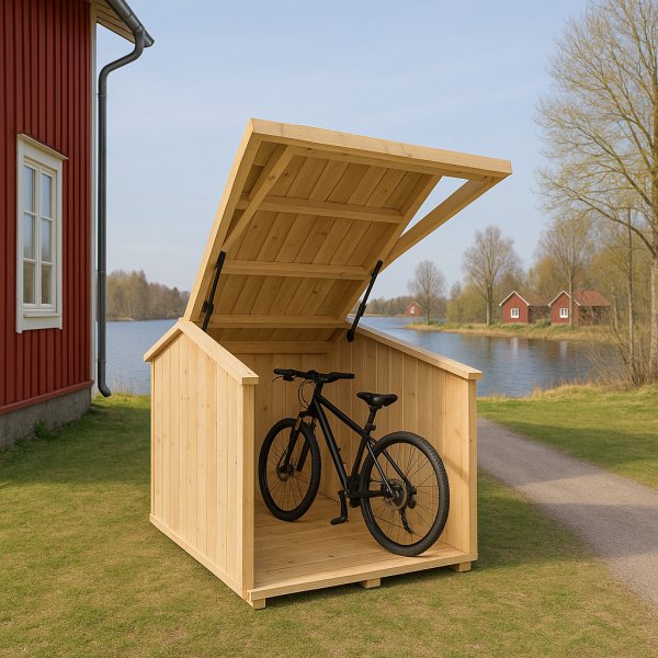 Cykelf�rr�d | cykelgarage Sigvard - 3 m�