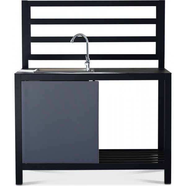 Utek�k med vask i rostfritt