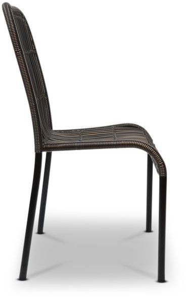 Vilani stol - Brun konstrotting