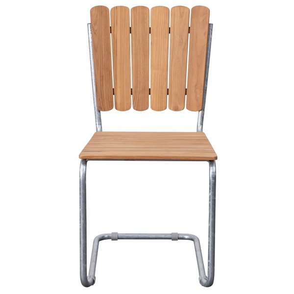 Möllan stapelbar stolar - Teak / Galvaniserat stål Möllan stapelbar stolar - Teak / Galvaniserat stål