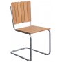 1 Möllan stapelbar stolar - Teak / Galvaniserat stål