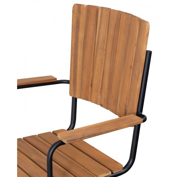 Holmsund stolar - Svart/acasia Holmsund stolar - Svart/acasia