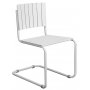Holmsund stapelbar stol utan armst�d - Vit