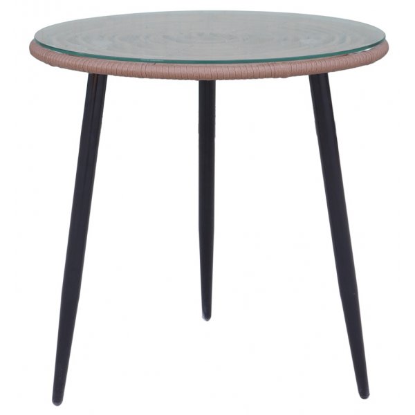 Balkongset med 2 stolar och ett bord