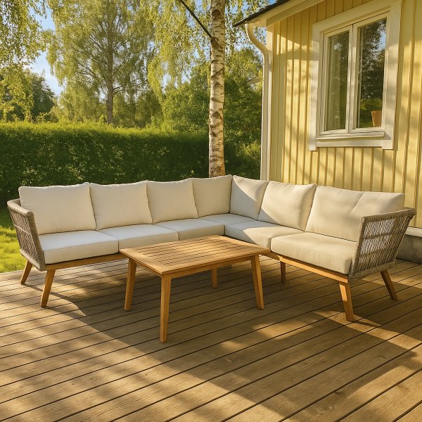 Inez utegrupp - Gr� konstrotting & Akacia | H�rnsoffa