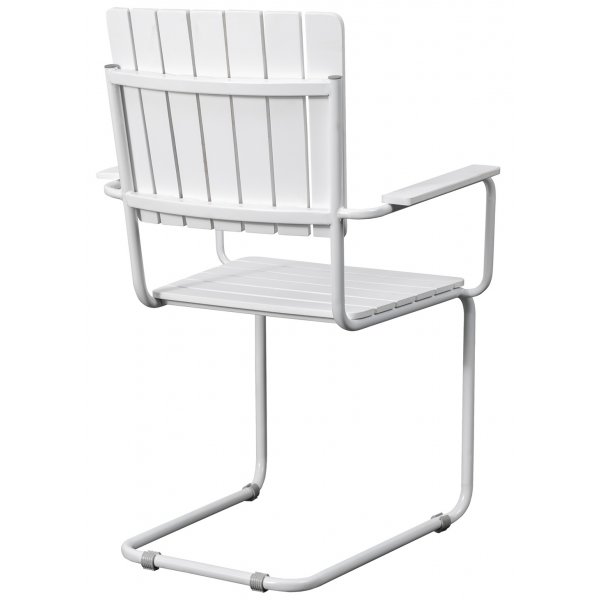 Holmsund stol med armst�d - Vit